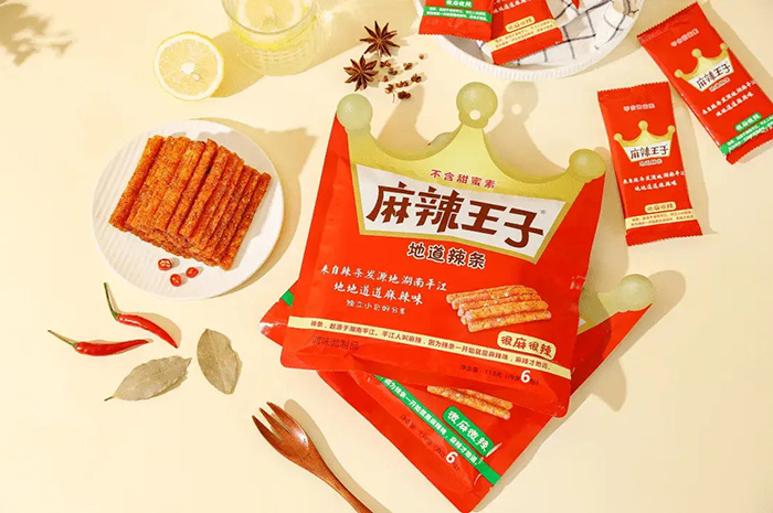 快联x麻辣王子正宗辣条产业园
