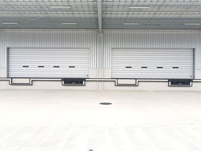 Aluminum Single Panel Sectional Door